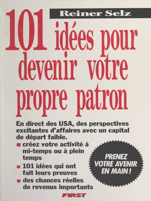 cover image of 101 idées pour devenir son propre patron